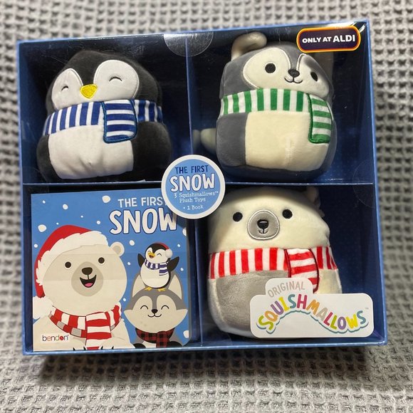 Squishmallows The First Snow Book Gift Set - Picture 1 of 2